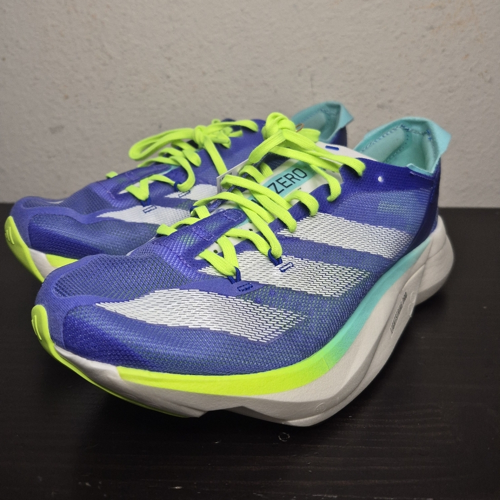 ADIDAS ADIZERO ADIOS PRO 3 RUNNING SHOES BLUE TEAL WOMEN’S SIZEs ID3614 NBY